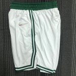 NBA Boston Celtics shorts Blanc Ave diamond logo